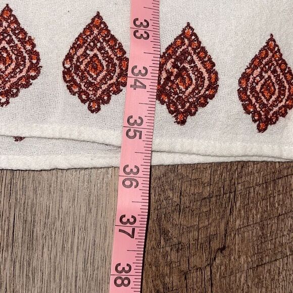 Michael Michael Kors Womens Embroidered Aztec Bohemian Shift Mini Dress Size 6 - Picture 11 of 11